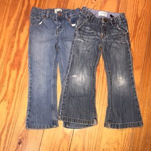 Girls 4T blue jeans